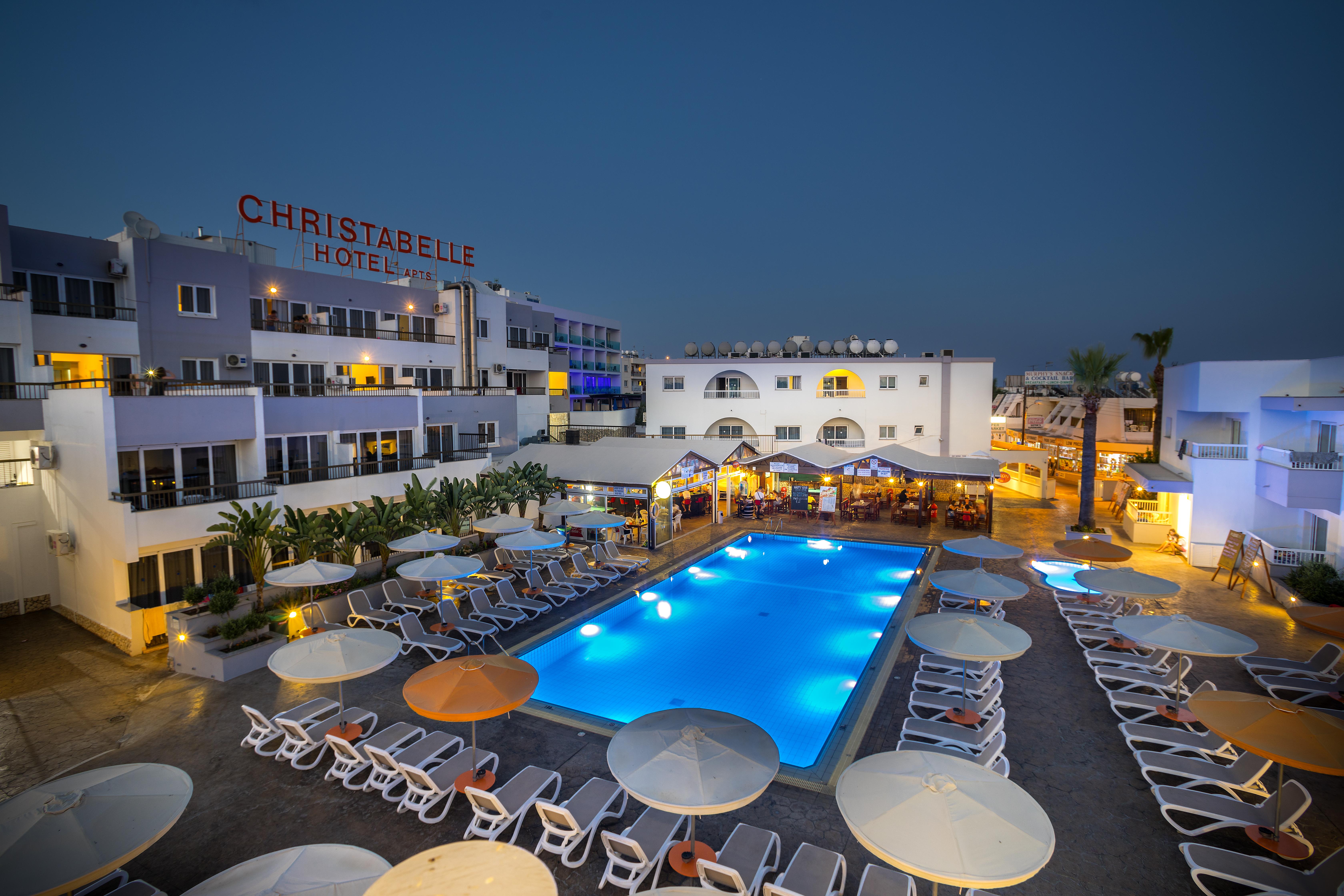 Christabelle Hotel Apartments Ayia Napa Bagian luar foto